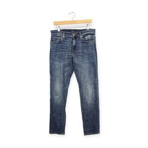 J. Crew 484 Slim-fit Stretch Broken-in Japanese Denim Jeans Size 31x32